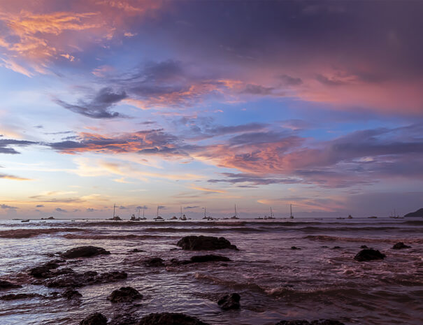 Tamarindo Boats at Sunset_DSC3654 copy